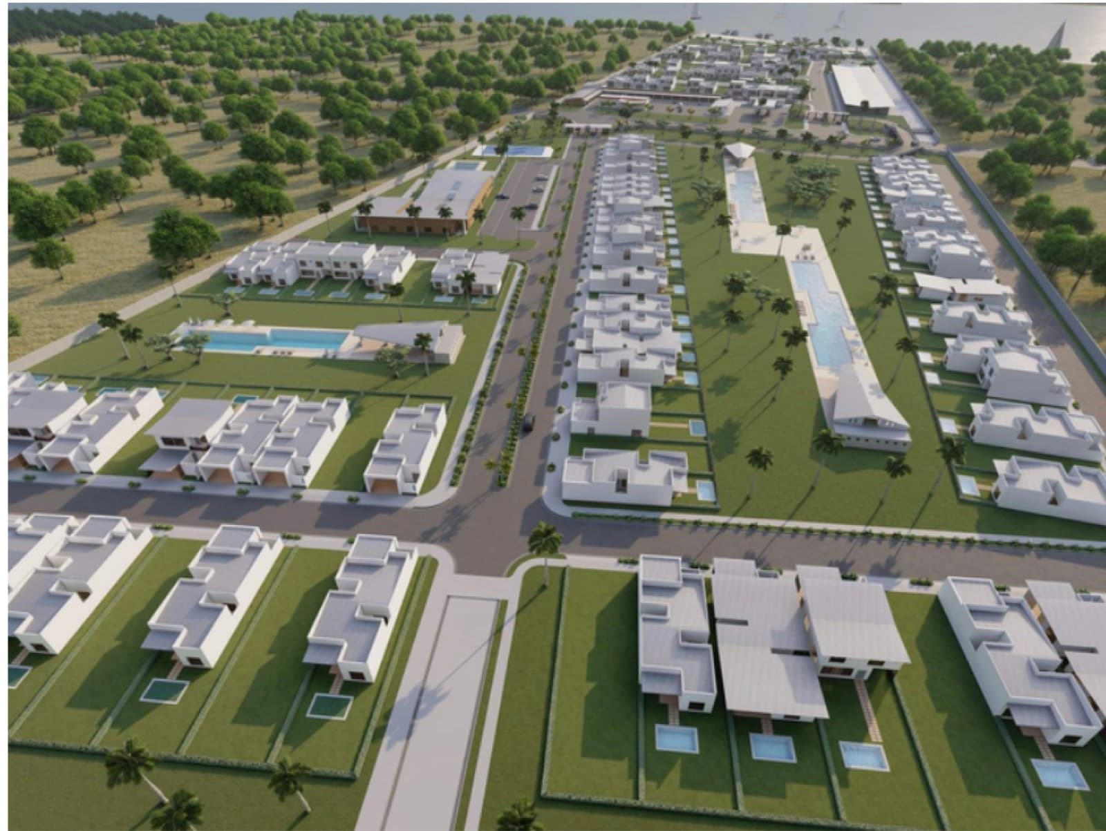 Render oficial de Costa Dorada en Costa del Sol, La Paz