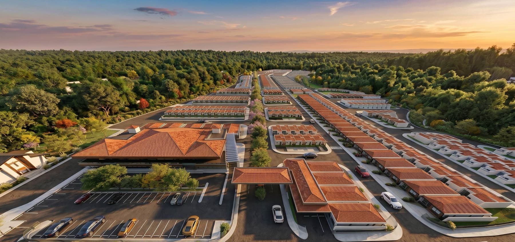 Vista arquitectónica de Condado Quetzal, Quezaltepeque, La Libertad