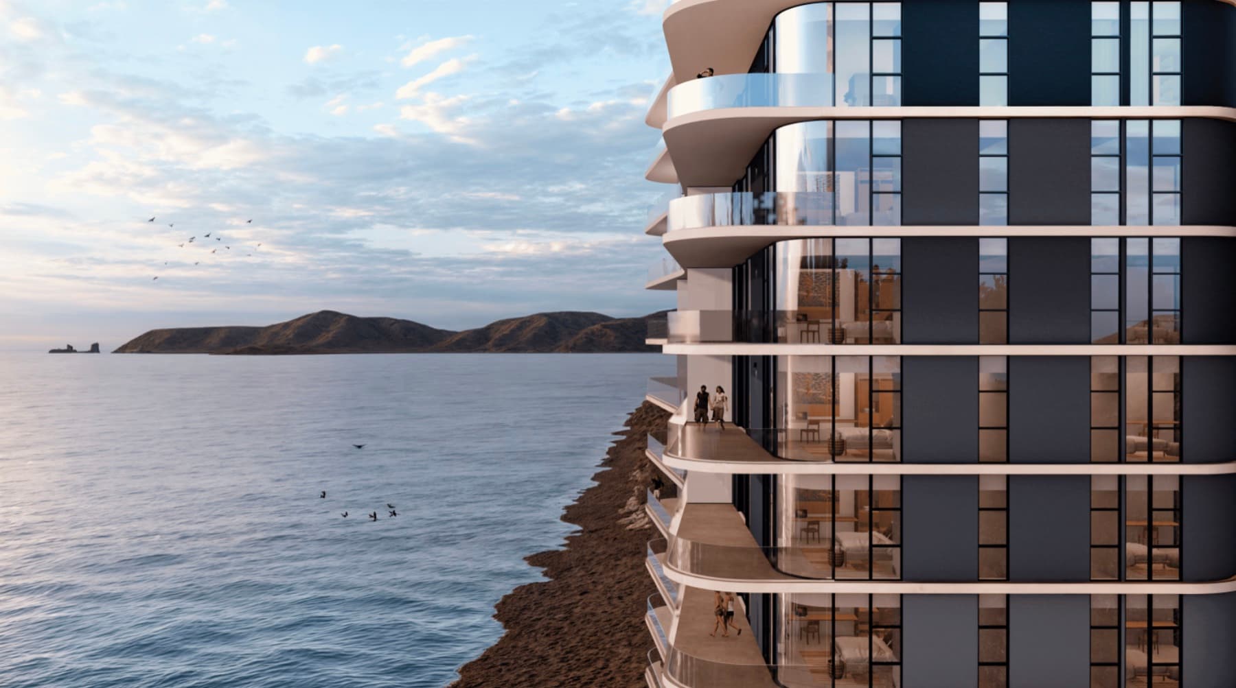 Torre frente al mar de Wave House San Blas